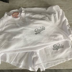 Show Me Your Mumu Bride lounge set